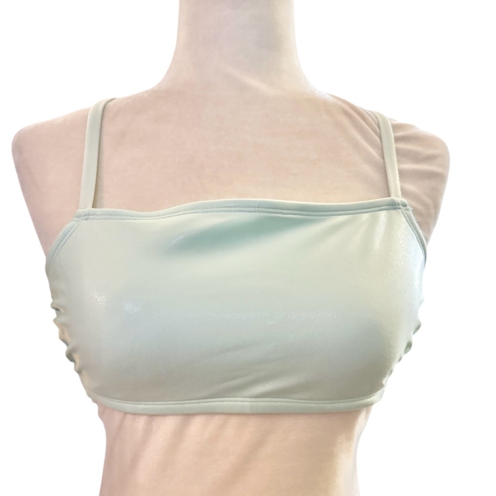 Xhilaration Mint Bikini Top D/DD NWT